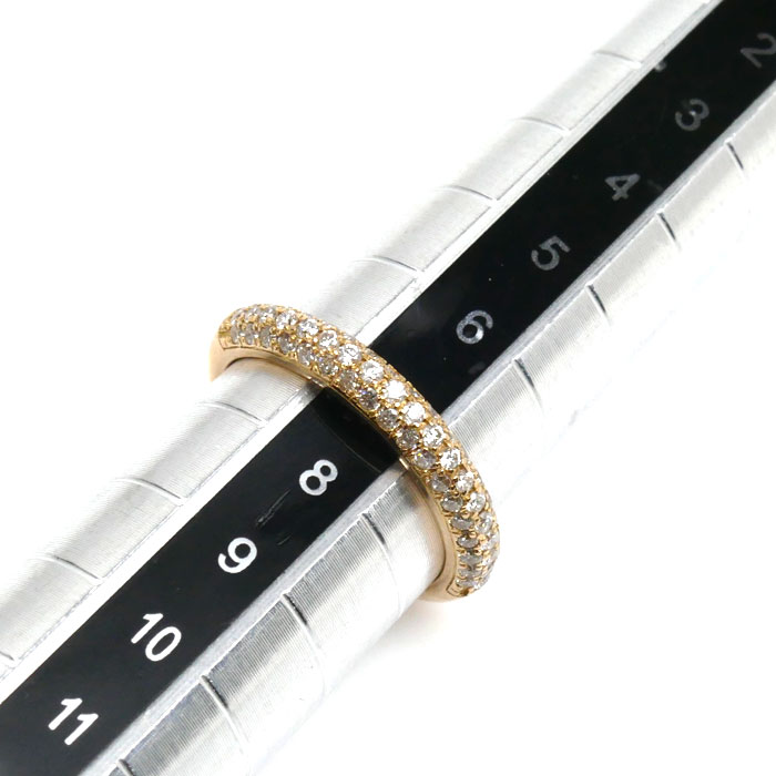 Vendome Aoyama ヴァンドーム青山 K18PG ピンクゴールド ダイヤモンド リング・指輪 ダイヤモンド0.44ct 7号 2.4g レディース 中古 美品 Vendome Aoyama ヴァンドーム青山 K18PG ピンクゴールド ダイヤモンド リング・指輪 ダイヤモンド0.44ct 7号 2.4g レディース 中古 美品