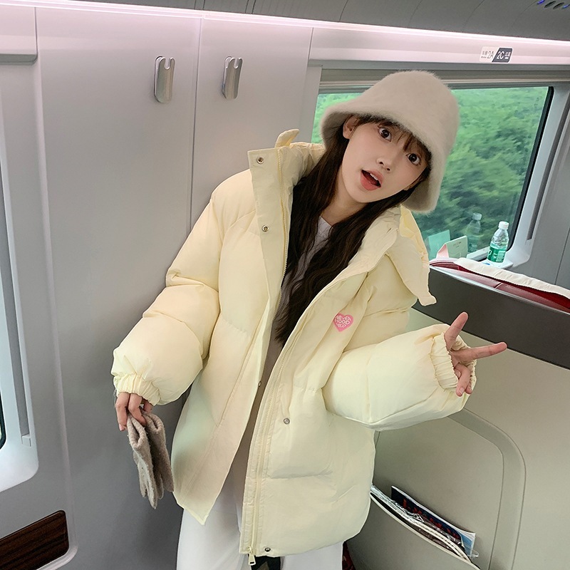 愛ダウン綿服女2024新冬ファッション洋風綿服韓系学院風綿服綿服パン服