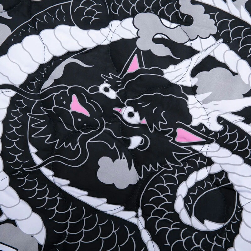 リップンディップ Mystic Jerm Quilted Bomber JacketBlackキルティング ボンバー ジャケット アウター 男性用 メンズ