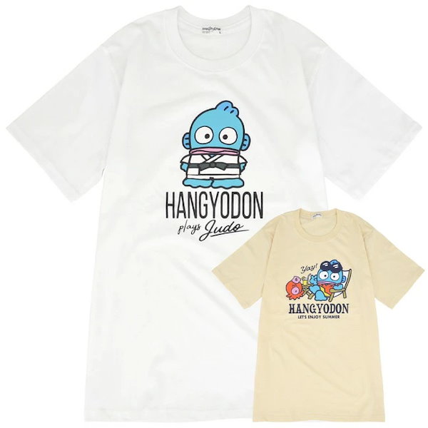 Qoo10] サンリオ ハンギョドン Tシャツ 半袖 プリント