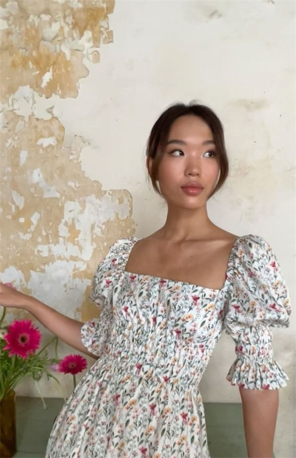 リゾートワンピース レディース サマードレス バブルスリーブ ロング丈ワンピース ハワイ 沖縄 旅行用 大人 20代 30代 40代 可愛い お洒落 花柄 ふんわり dd076c6c6lc