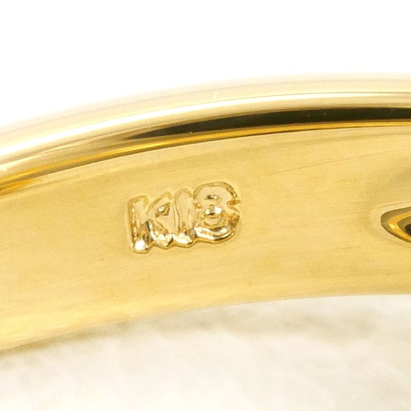 K18 18金 YG リング 10.5号 ルビー サファイア 中古 K18 18金 YG リング 10.5号 ルビー サファイア 中古