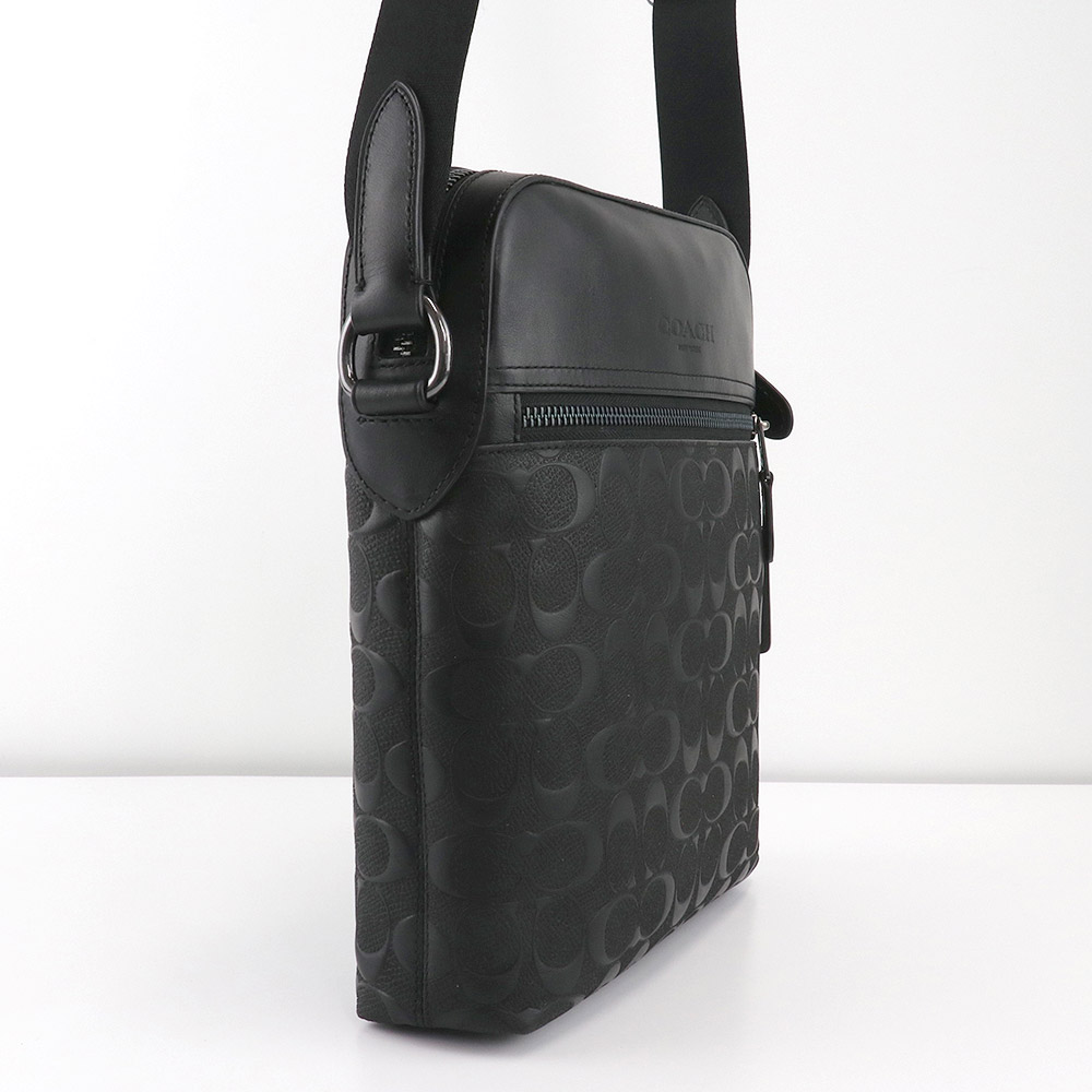 バッグ ショルダーバッグ 4009 QBBK シグネチャー アウトレット メンズ 新作 父の日 バッグ ショルダーバッグ 4009 QBBK シグネチャー アウトレット メンズ 新作 父の日