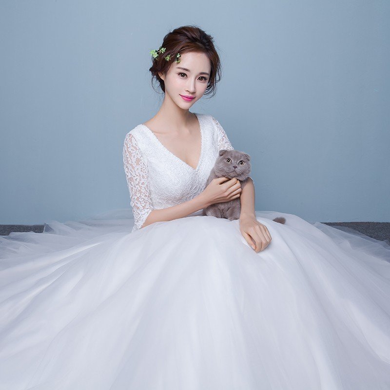 ウエディングドレス 袖付き 二次会 ウェディングドレス 安い 結婚式 プリンセス エンパイア 花嫁 ドレス Vカット ロングドレス ブライダル 白 大きいサイズ ウエディングドレス 袖付き 二次会 ウェディングドレス 安い 結婚式 プリンセス エンパイア 花嫁 ドレス Vカット ロングドレス ブライダル 白 大きいサイズ