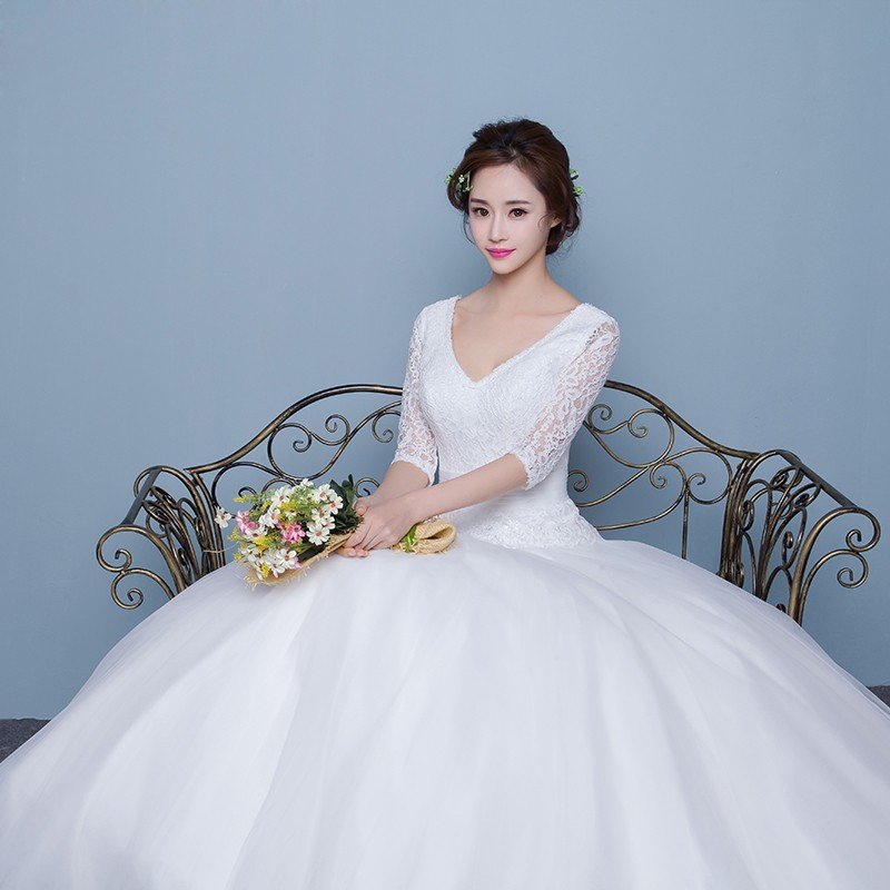 ウエディングドレス 袖付き 二次会 ウェディングドレス 安い 結婚式 プリンセス エンパイア 花嫁 ドレス Vカット ロングドレス ブライダル 白 大きいサイズ ウエディングドレス 袖付き 二次会 ウェディングドレス 安い 結婚式 プリンセス エンパイア 花嫁 ドレス Vカット ロングドレス ブライダル 白 大きいサイズ