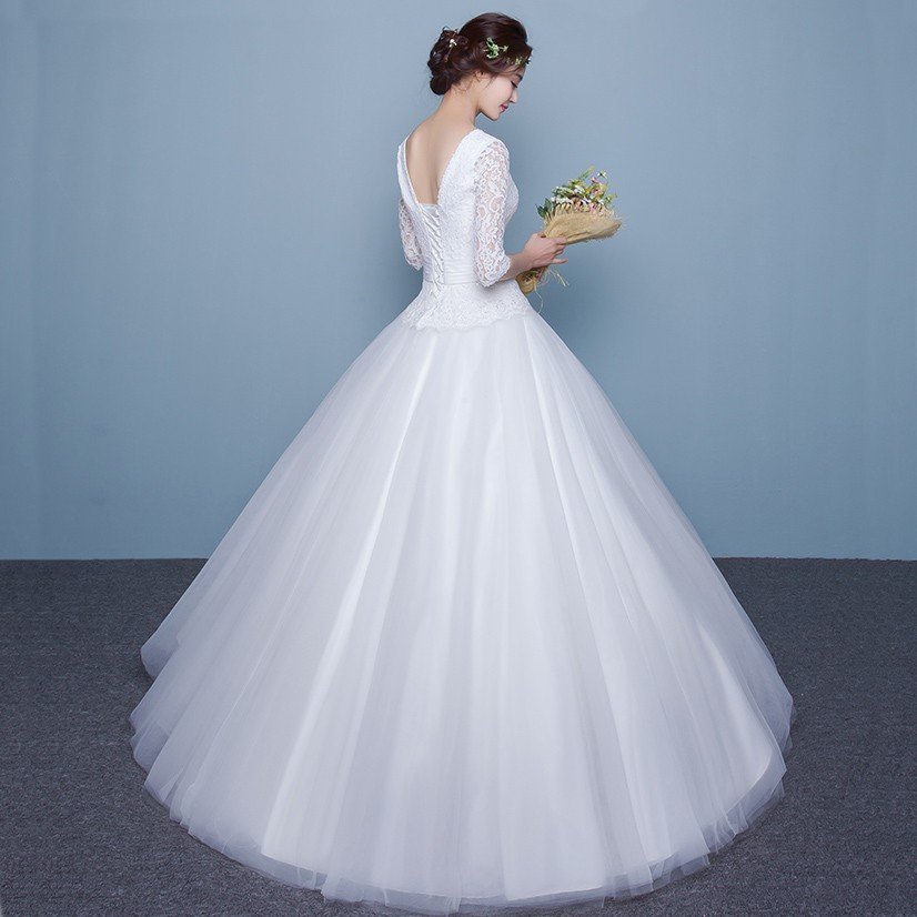 ウエディングドレス 袖付き 二次会 ウェディングドレス 安い 結婚式 プリンセス エンパイア 花嫁 ドレス Vカット ロングドレス ブライダル 白 大きいサイズ ウエディングドレス 袖付き 二次会 ウェディングドレス 安い 結婚式 プリンセス エンパイア 花嫁 ドレス Vカット ロングドレス ブライダル 白 大きいサイズ