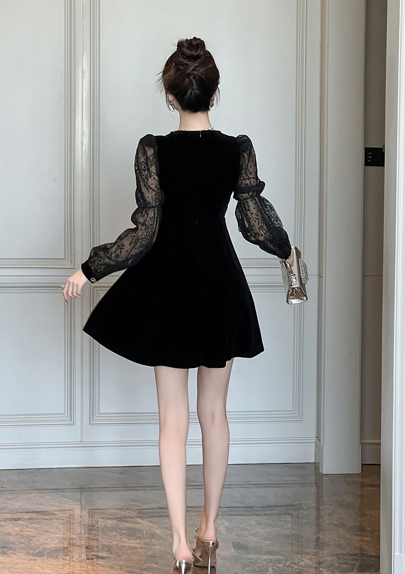 【JY.上品】 2025秋冬新品 誕生日 フリル ショート ドレス パーティー キャバ 大人 同窓会 披露宴 卒業式 結婚式 演奏会 ウェディング 二次会 メガ割