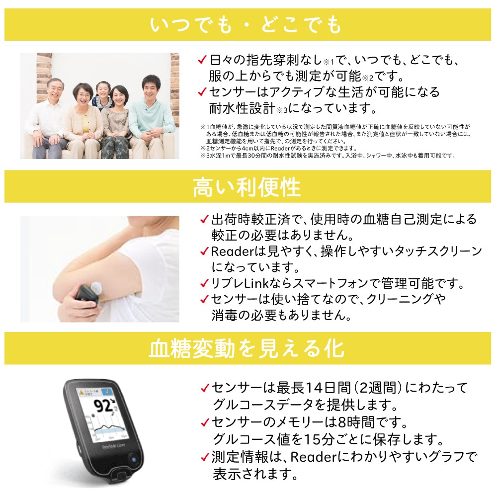 Qoo10] アボット フリースタイルリブレセンサーのみ 国内正