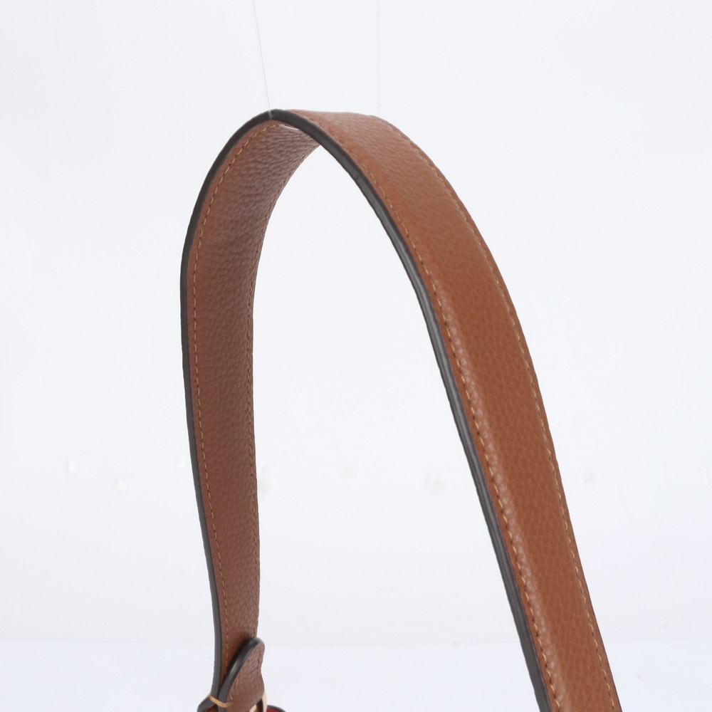 美品 ロゴ タウン バケット ゴールド 金具 91122 レザー ショルダーバッグ 肩掛け トート ハンド レディース RRE CJ5-5 中古