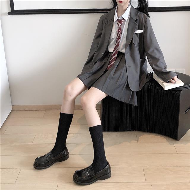 メガ割 秋アウター 制服 スーツ 安い スーツジャケット入学式 卒業式 涼しく楽ちんセットアップスーツJK制服2024韓国ファッション 大学生スタイル JK制服 セーラー服