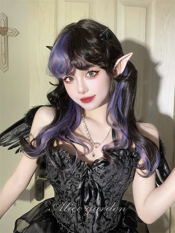 Qoo10] コスプレ ウィッグ ロング セミロング