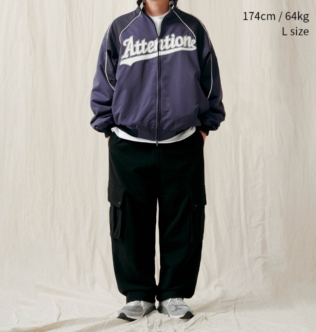 [JEMUT] Attention Twoway Zip up Jacket