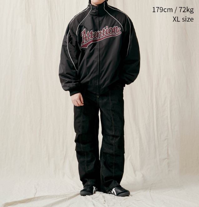 [JEMUT] Attention Twoway Zip up Jacket