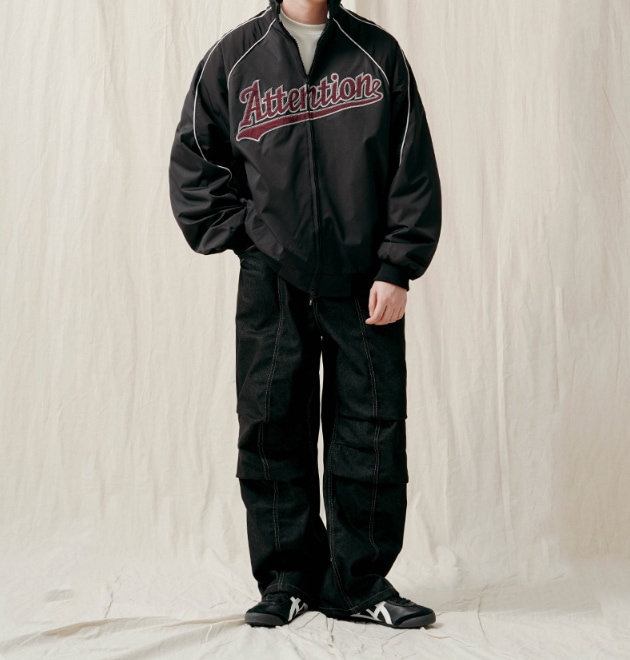 [JEMUT] Attention Twoway Zip up Jacket