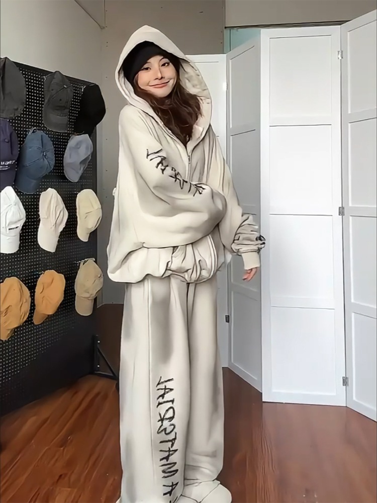 2024 秋冬 韓国 かわいい レディース 無地 フード付き長袖アウターレトロセット黑白フーディーブルサイズ丈トップス春カジュアルスポーツファッション系通学学生袖お出かけアップシルエットトラック羽織り 2024 秋冬 韓国 かわいい レディース 無地 フード付き長袖アウターレトロセット黑白フーディーブルサイズ丈トップス春カジュアルスポーツファッション系通学学生袖お出かけアップシルエットトラック羽織り