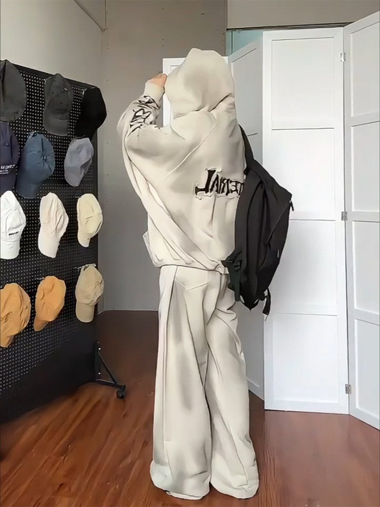 2024 秋冬 韓国 かわいい レディース 無地 フード付き長袖アウターレトロセット黑白フーディーブルサイズ丈トップス春カジュアルスポーツファッション系通学学生袖お出かけアップシルエットトラック羽織り 2024 秋冬 韓国 かわいい レディース 無地 フード付き長袖アウターレトロセット黑白フーディーブルサイズ丈トップス春カジュアルスポーツファッション系通学学生袖お出かけアップシルエットトラック羽織り