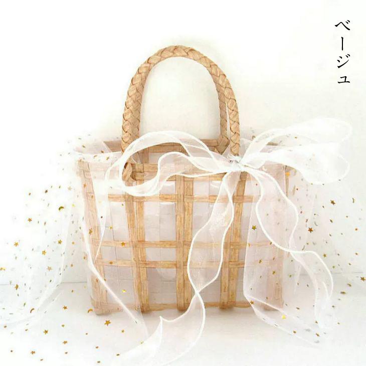 【期間限定】バッグ かごバック カバン リボン バスケット パーチャスバッグ ストローバッグ 【azkss24-213】【予約販売:15-20日入荷予定順次発送】80込 【期間限定】バッグ かごバック カバン リボン バスケット パーチャスバッグ ストローバッグ 【azkss24-213】【予約販売:15-20日入荷予定順次発送】80込