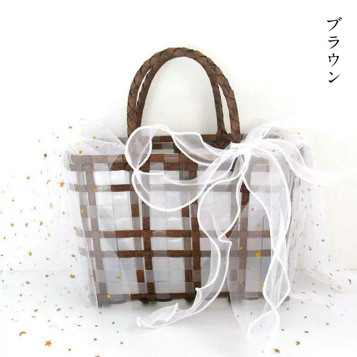 【期間限定】バッグ かごバック カバン リボン バスケット パーチャスバッグ ストローバッグ 【azkss24-213】【予約販売:15-20日入荷予定順次発送】80込 【期間限定】バッグ かごバック カバン リボン バスケット パーチャスバッグ ストローバッグ 【azkss24-213】【予約販売:15-20日入荷予定順次発送】80込