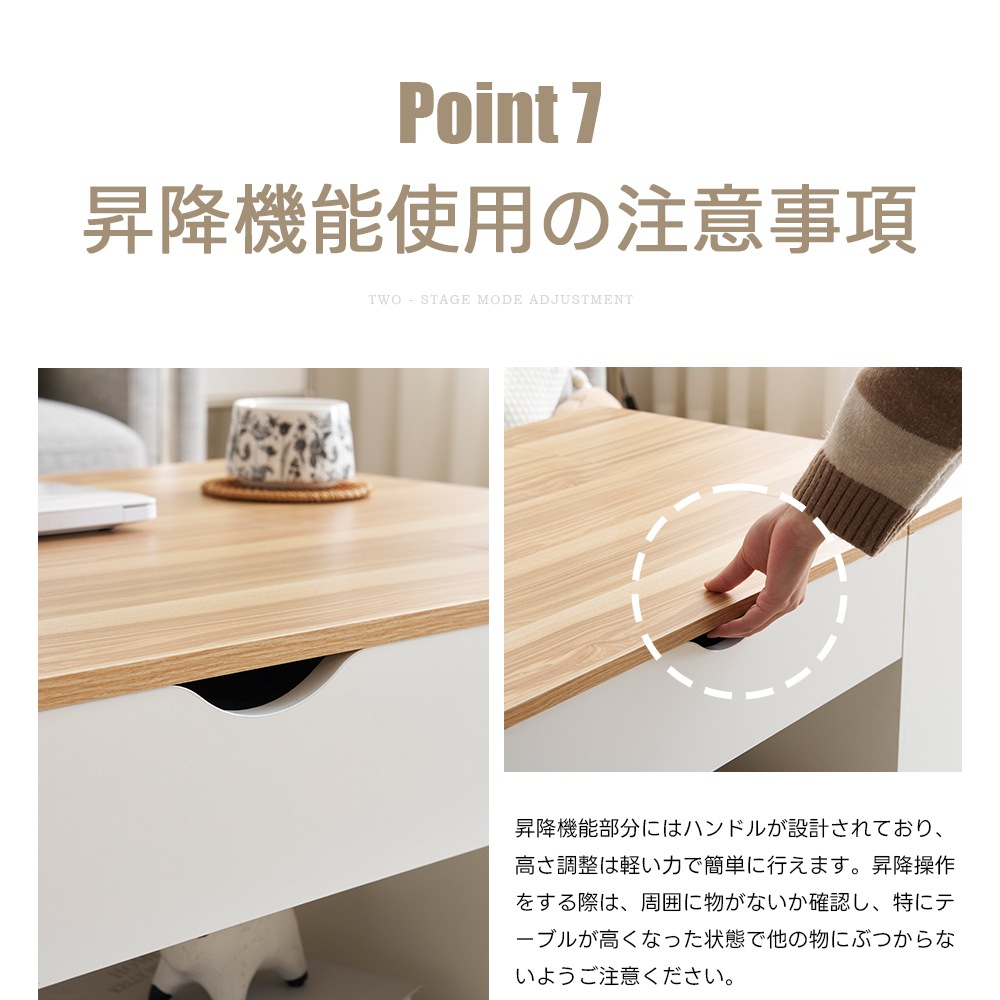 【国内発送送.料無料】【新作登場】センターテーブル 昇降テーブル 大容量収納 収納付き 幅110CM 北欧風 リビングテーブル ローテーブル モダン 組み立て簡単 耐久性抜.群【ダークグレー】A15