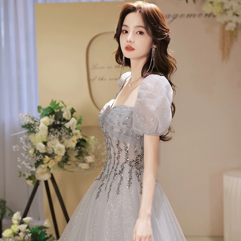 2023 短納期 クリスマス どれす 結婚式超美気ワンピースドレス花柄/無地/Vネック/丸襟/ボタンカーディガンデザインOL正式な場合礼装 パーティードレス