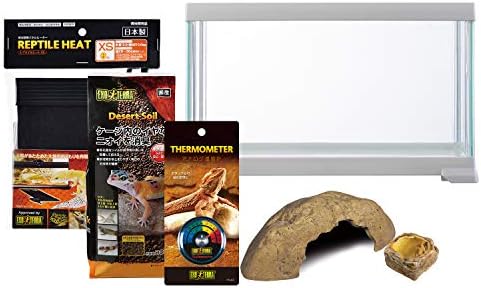 エキゾテラ GEX EXOTERRA レプテリア レオパ飼育キットS 爬虫類用ガラスケージ 6点スターターセット ヒーター付 W31.6×D20×H19.2cm 爬虫類飼育用品セット エキゾテラ GEX EXOTERRA レプテリア レオパ飼育キットS 爬虫類用ガラスケージ 6点スターターセット ヒーター付 W31.6×D20×H19.2cm 爬虫類飼育用品セット