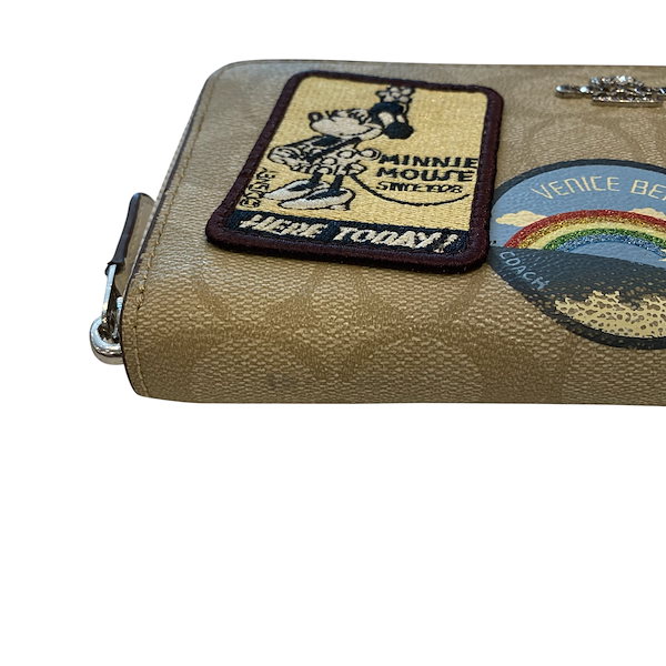 COACH コーチ　長財布 ディズニー コラボ F29380 COACH コーチ 財布 長財布 F29380 ディズニー ミニー マウス