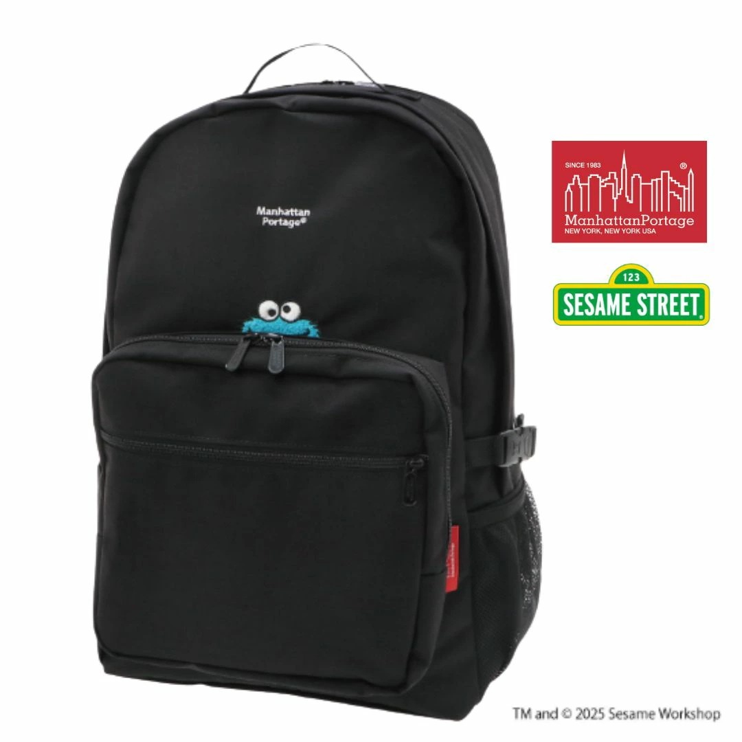 タウンゼント バックパック 500D コーデュラ セサミストリート ブラック 2236-500CD-SST BLK タウンゼント バックパック 500D コーデュラ セサミストリート ブラック 2236-500CD-SST BLK