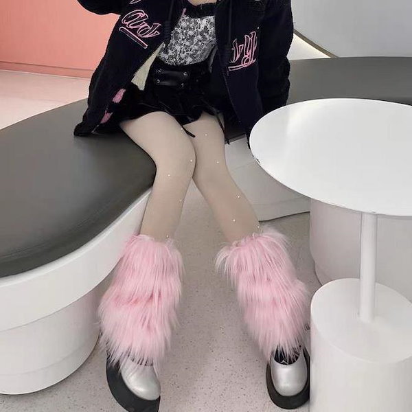 【10/5(日)までお値下げ】SUGER ROSE フォックスファー ジレ NOVESSEL【ノベセル】ファーレッグウォーマー/全2色