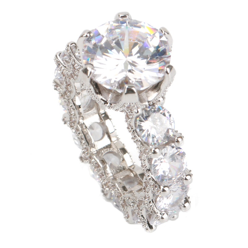 特大CZ ブリンブリンリング [r251]