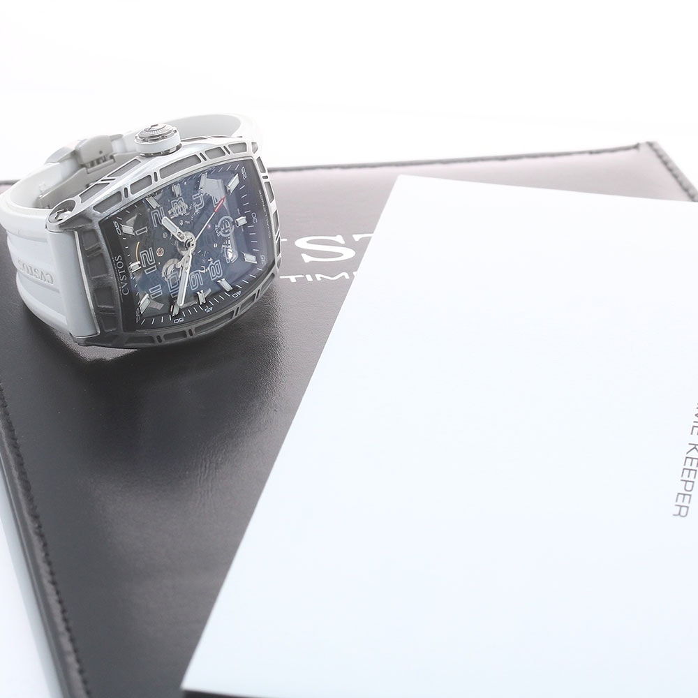 クストス CVSTOS CVT-JET-SL チャレンジ ジェットライナー デイト 自動巻き メンズ 保証書付き_874386【中古】 クストス CVSTOS CVT-JET-SL チャレンジ ジェットライナー デイト 自動巻き メンズ 保証書付き_874386【中古】