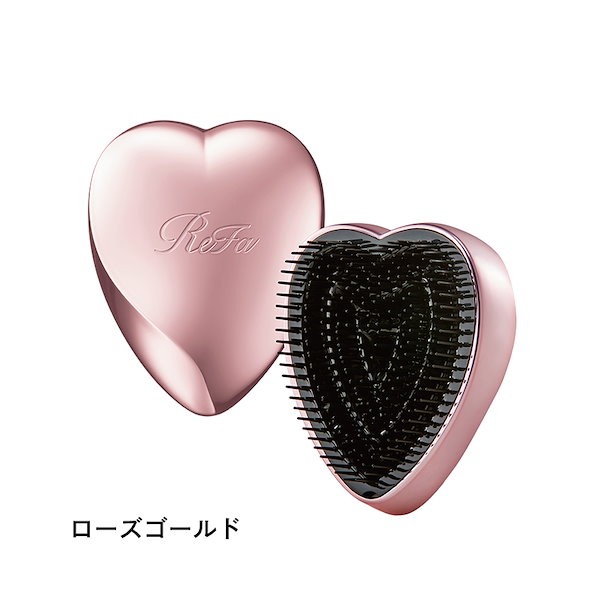 リファ　ReFa HEART BRUSH　リファハートブラシ　ヘアブラシ　紫 リファ ReFa HEART BRUSH リファハートブラシ ヘアブラシ 紫