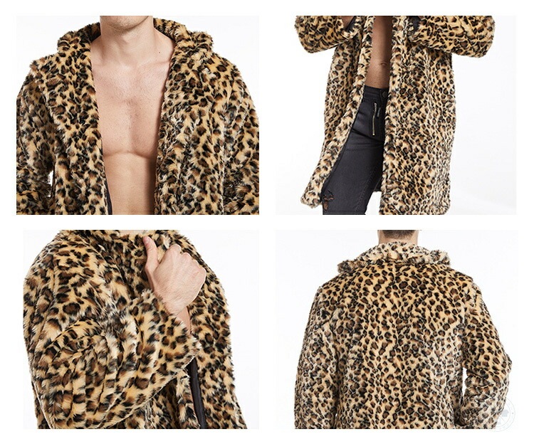 ロッグコート メンズ ヒョウ柄 毛皮コート 暖かい コート ファーコート レオパード ボア ジャケット 防寒 長袖 ジップアップ ボアパーカー ブルゾン メンズコート ファージャケット おしゃれ 大き ロッグコート メンズ ヒョウ柄 毛皮コート 暖かい コート ファーコート レオパード ボア ジャケット 防寒 長袖 ジップアップ ボアパーカー ブルゾン メンズコート ファージャケット おしゃれ 大き