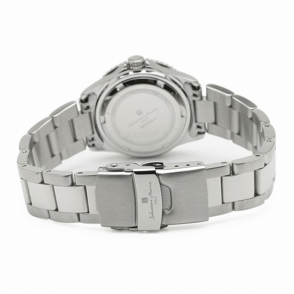 取寄品 正規品 Salvatore Marra 腕時計 SM19154-SSPG 5気圧防水 日本製クオーツ メタルベルト 防水 メンズ腕時計