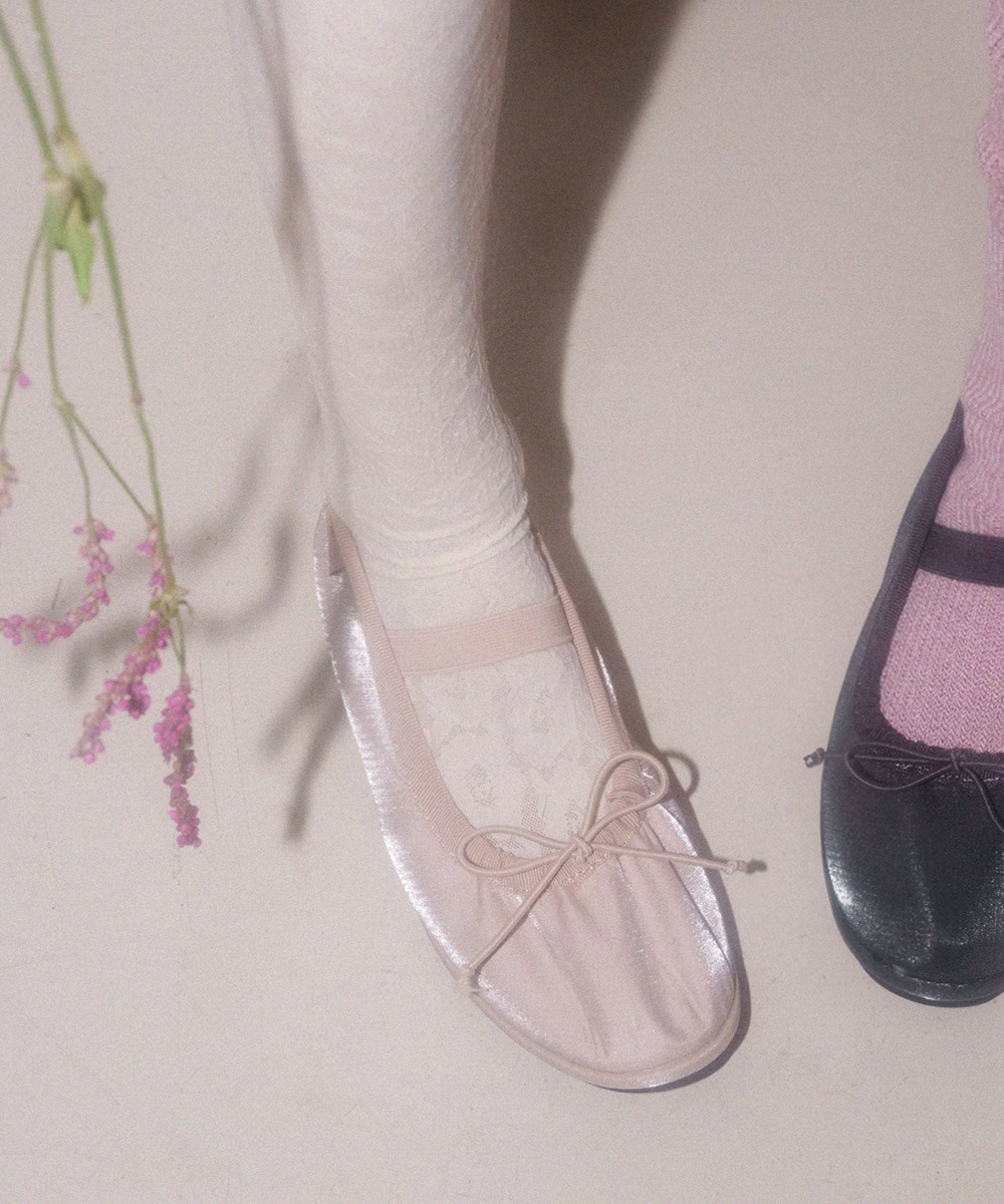 [24ss 新商品 ニュージーンズ着用] WISLEY SCRUNCH FLAT(キルティング) - 6color /レディースシューズ,フラットシューズ,ローファー,韓国ファッション,韓国製シューズ