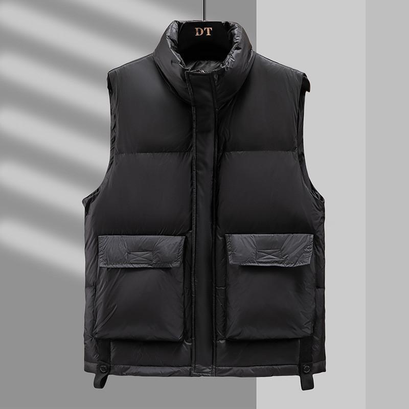 ダウンベスト メンズ ライトダウン アウター スタンドカラー 無地 シンプル 防寒 軽量 大きいサイズ 暖か 冬服 通勤 学生 おしゃれ ダウンベスト メンズ ライトダウン アウター スタンドカラー 無地 シンプル 防寒 軽量 大きいサイズ 暖か 冬服 通勤 学生 おしゃれ