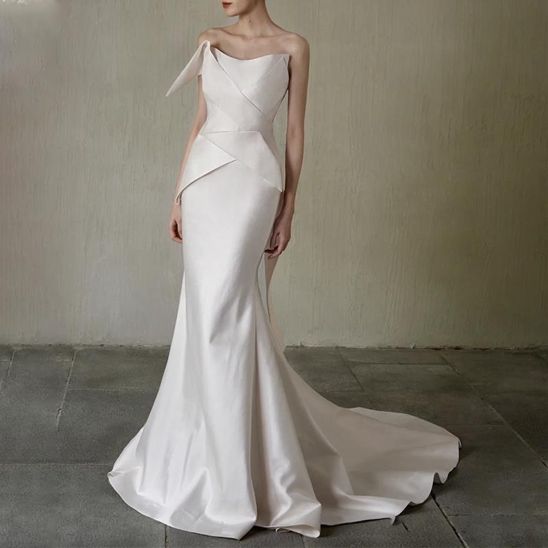 2023作フレンチヴィンテージ気質高級感パーティードレス結婚式演奏会発表会卒業式成人式同窓会ドレスワンピース花嫁ロングドレス結婚式ワンピース