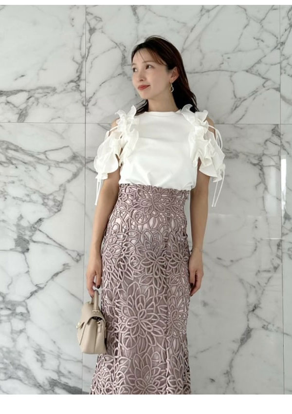 【即納】 スナイデル SNIDEL トップス 25秋冬 プリーツフリルカットプルオーバー 半袖 ミドル丈 swct254128 【即納】 スナイデル SNIDEL トップス 25秋冬 プリーツフリルカットプルオーバー 半袖 ミドル丈 swct254128