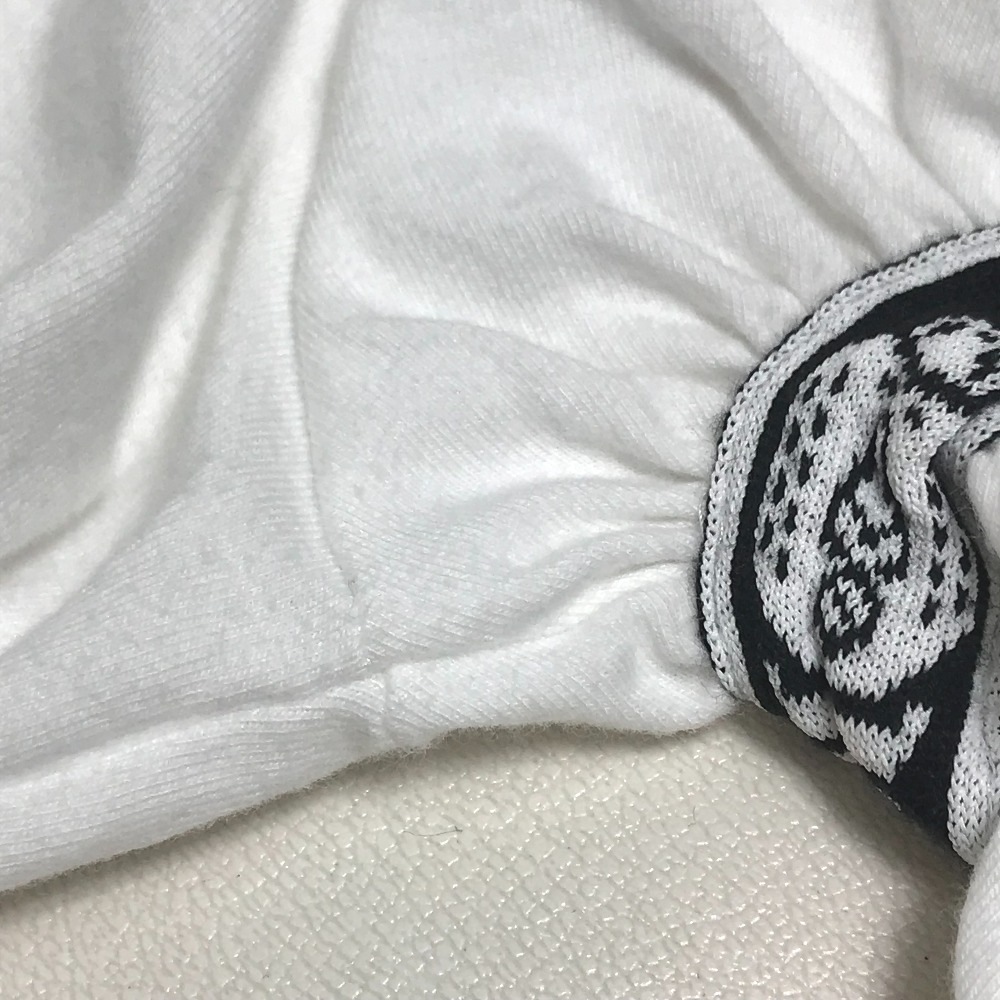 半袖Ｔシャツ FY5058 袖 ロゴ リボン トップス アパレル シャツ カットソー コットン ホワイト