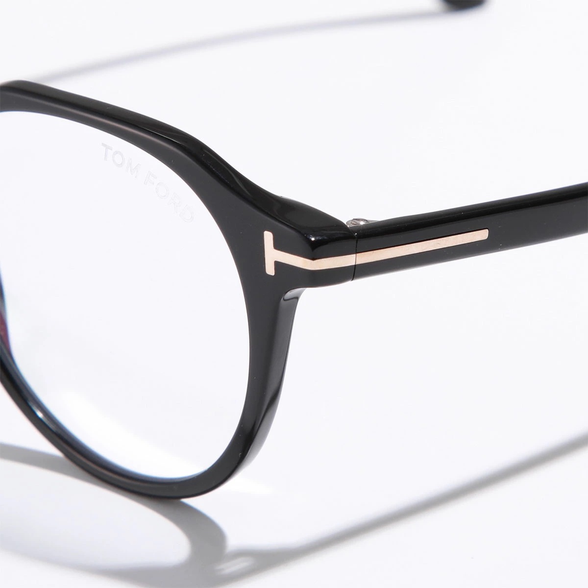 TOM FORD トムフォード メガネ TF5833-B FT5833-B メンズ ボストン型 眼鏡 めがね 伊達メガネ ロゴ Tロゴ アイウェア ブルーライトカットレンズ 001