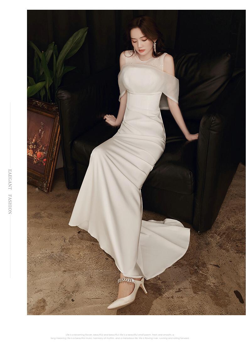 限定モデルウェディングドレス 二次会 結婚式 花嫁 ブライダル 演奏会 披露宴 ロング 袖あり ウエディングドレス 発表会 コンサート 大きいサイズ フォーマル 前撮り パーティードレス 海外挙式 ピ