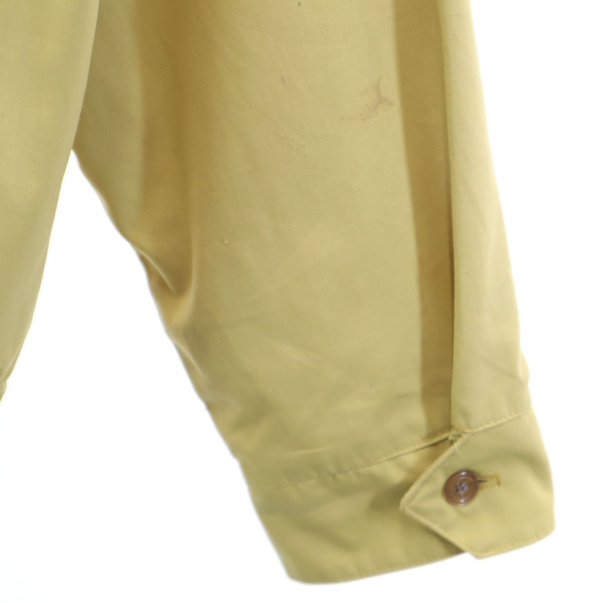 70s ヴィンテージ タロンジップ スイングトップ イエロー PERMA PREST メンズ 古着 70s ヴィンテージ タロンジップ スイングトップ イエロー PERMA PREST メンズ 古着