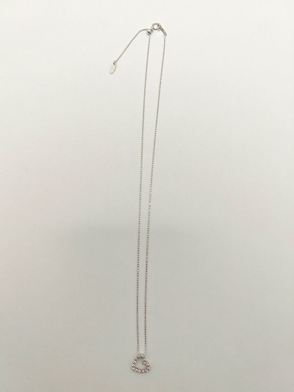 お*し様 K18WG　ネックレス　チェーンのみ　刻印あり お*し様 K18WG ネックレス チェーンのみ 刻印あり ハワイアン