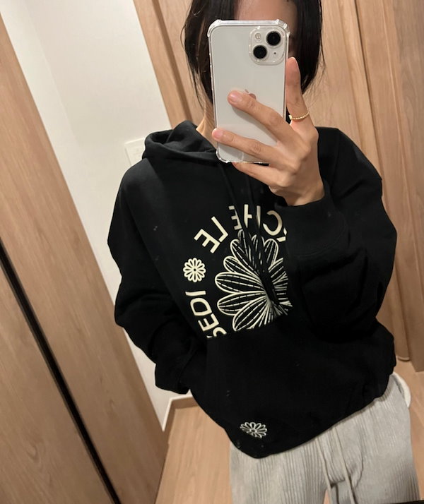Qoo10] Mardi Mercredi HOODY MARCHE EMBLEM/