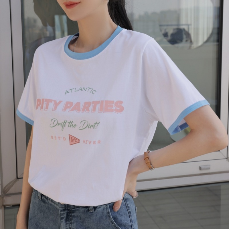 クリックアンドファニー ケビット配色プリントTシャツ クリックアンドファニー ケビット配色プリントTシャツ