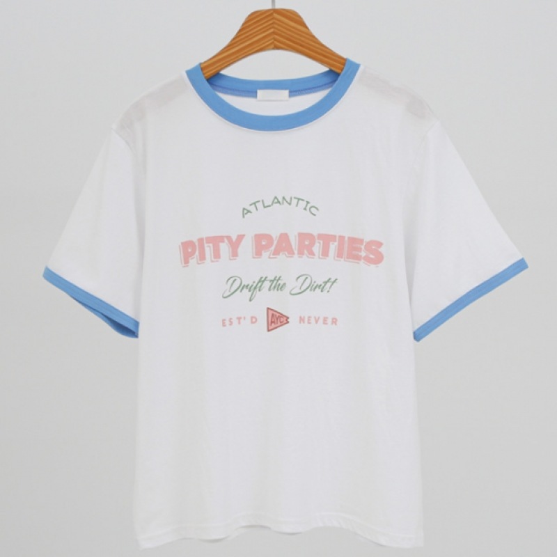 クリックアンドファニー ケビット配色プリントTシャツ クリックアンドファニー ケビット配色プリントTシャツ