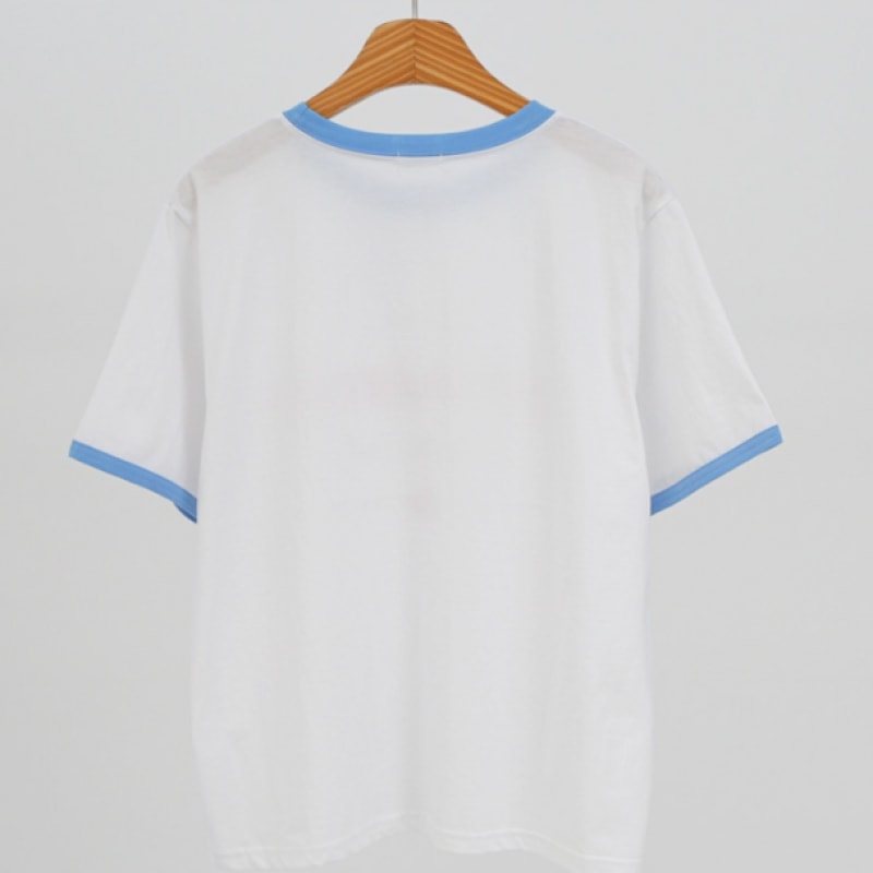 クリックアンドファニー ケビット配色プリントTシャツ クリックアンドファニー ケビット配色プリントTシャツ