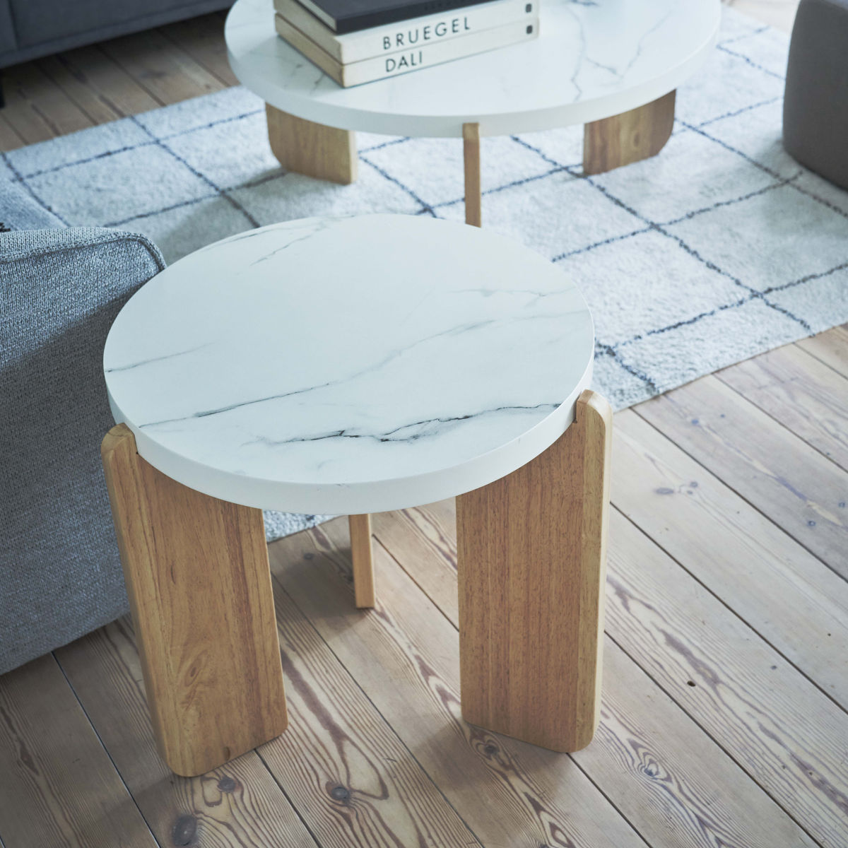 サイドテーブル 円型 高さ50cm ラウンドテーブルS 大理石調 木目調 丸 ラウンド ミニテーブル 木製 天然木 ナイトテーブル ソファ ベッド 横 サイドテーブル 円型 高さ50cm ラウンドテーブルS 大理石調 木目調 丸 ラウンド ミニテーブル 木製 天然木 ナイトテーブル ソファ ベッド 横