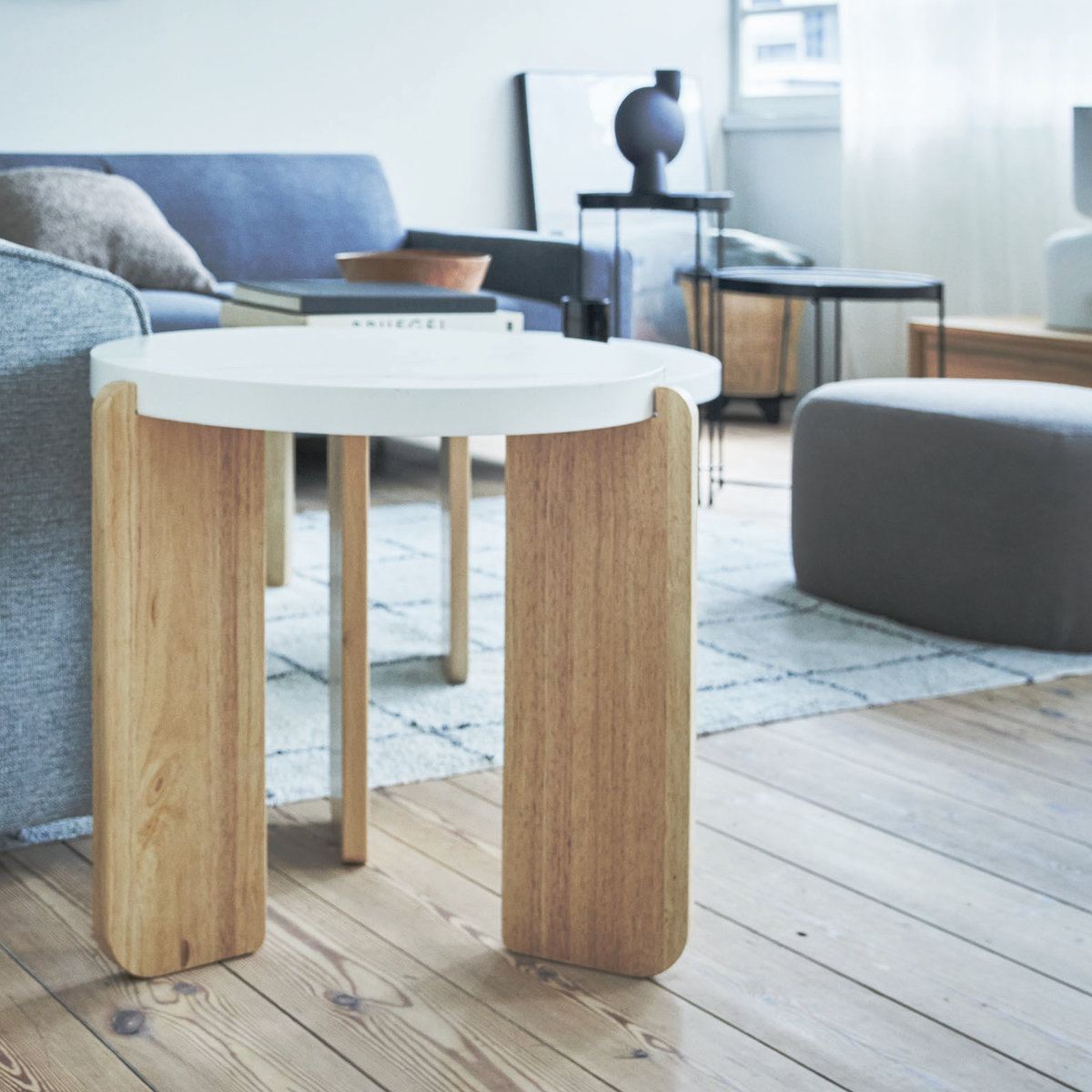 サイドテーブル 円型 高さ50cm ラウンドテーブルS 大理石調 木目調 丸 ラウンド ミニテーブル 木製 天然木 ナイトテーブル ソファ ベッド 横 サイドテーブル 円型 高さ50cm ラウンドテーブルS 大理石調 木目調 丸 ラウンド ミニテーブル 木製 天然木 ナイトテーブル ソファ ベッド 横