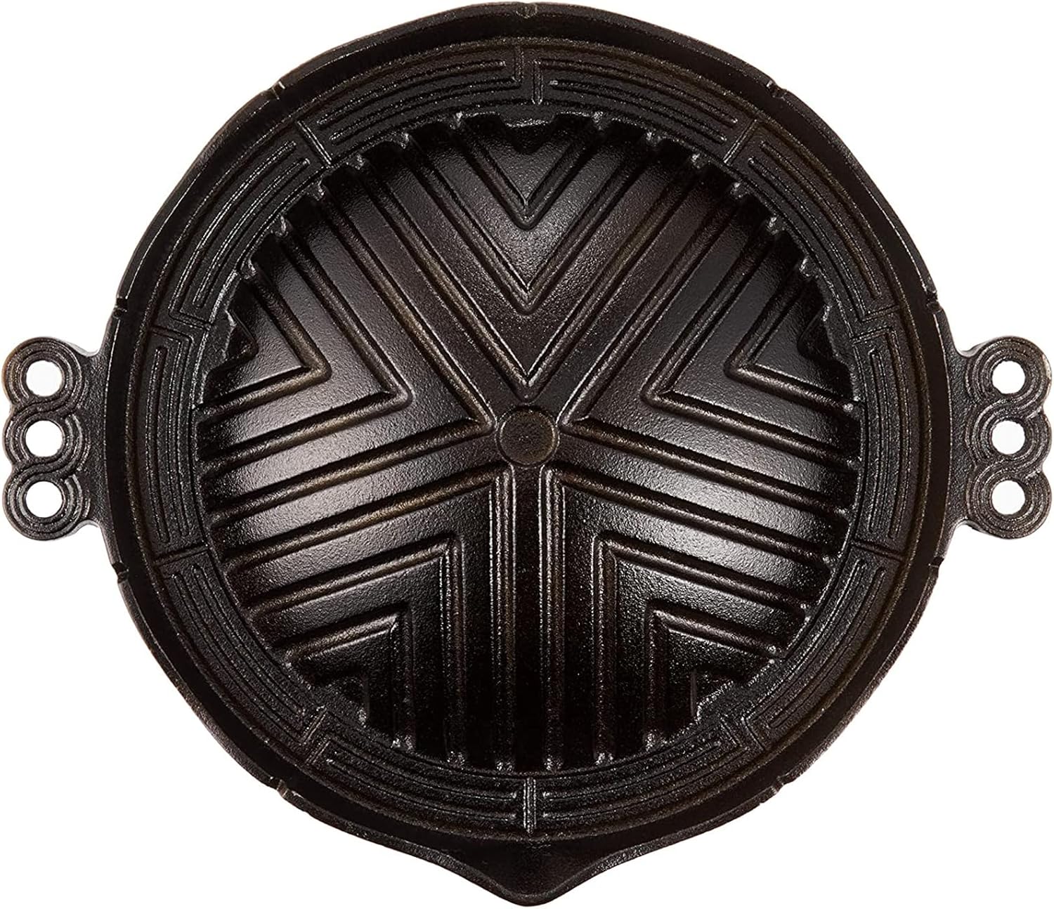 TENPOS 中部コーポレーション トキワ 鉄 ジンギスカン鍋 29cm 丸型 穴無 CR-17