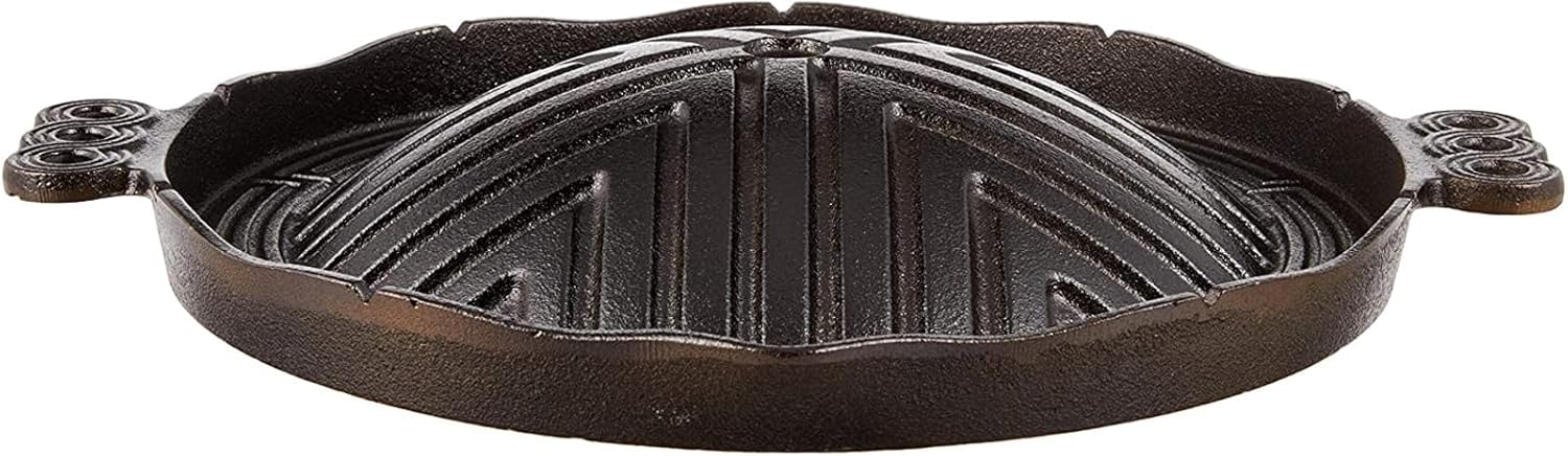 TENPOS 中部コーポレーション トキワ 鉄 ジンギスカン鍋 29cm 丸型 穴無 CR-17